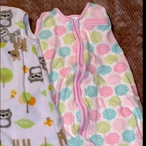 Pink sleep sack